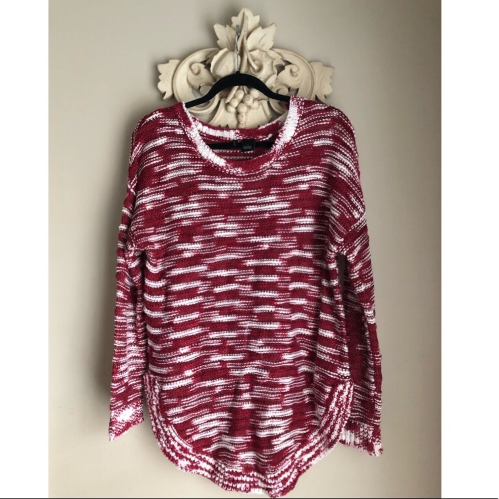 Multicolor Heathered Sweater